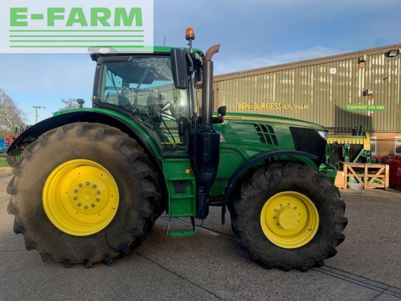 Traktor typu John Deere 6175r, Gebrauchtmaschine v Norwich (Obrázok 5)