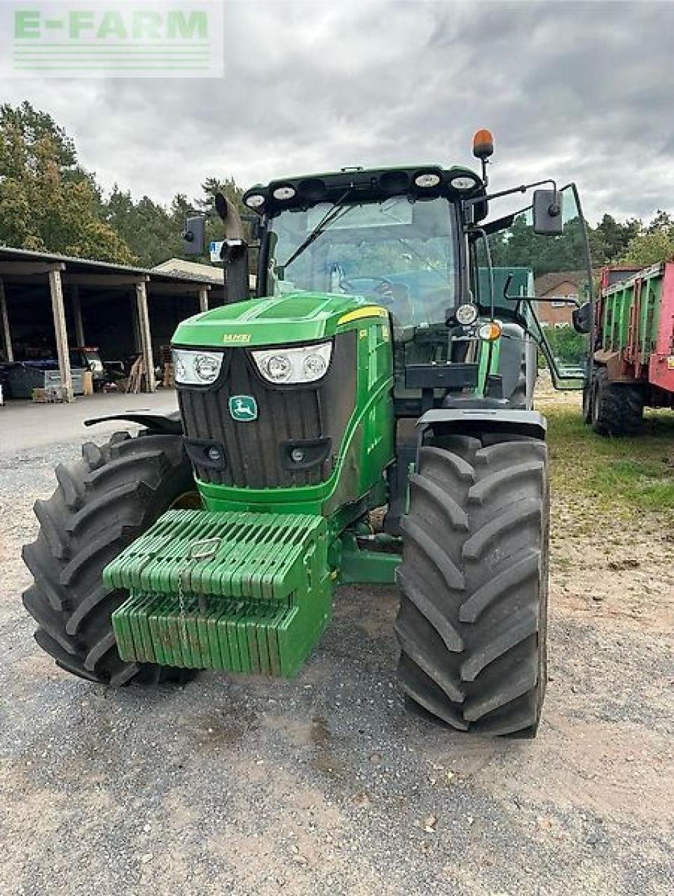 Traktor типа John Deere 6175r, Gebrauchtmaschine в NEUENDORF AM SPECK (Фотография 2)