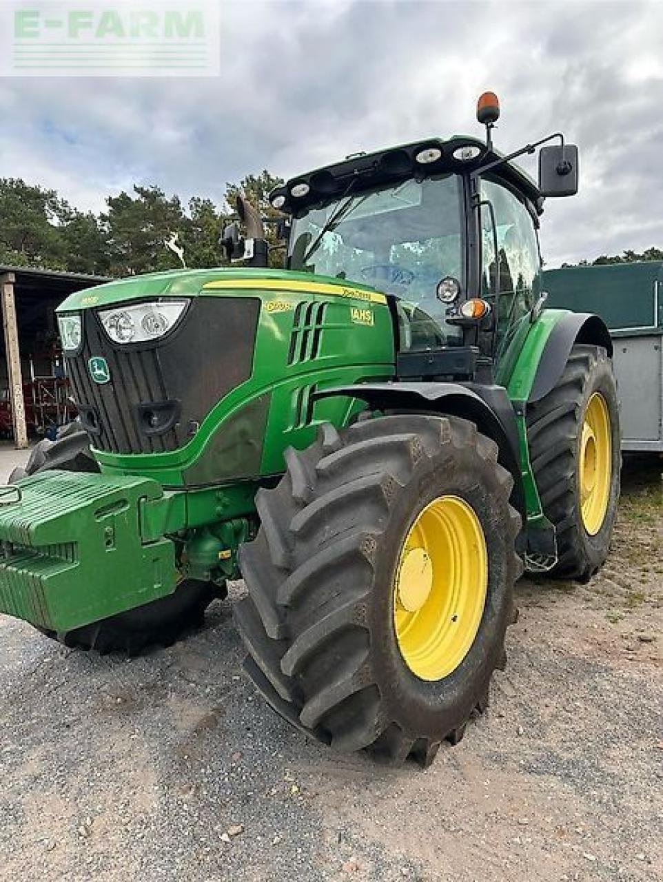 Traktor типа John Deere 6175r, Gebrauchtmaschine в NEUENDORF AM SPECK (Фотография 4)