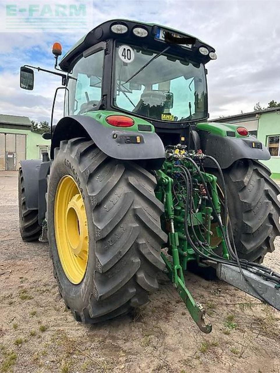 Traktor типа John Deere 6175r, Gebrauchtmaschine в NEUENDORF AM SPECK (Фотография 5)