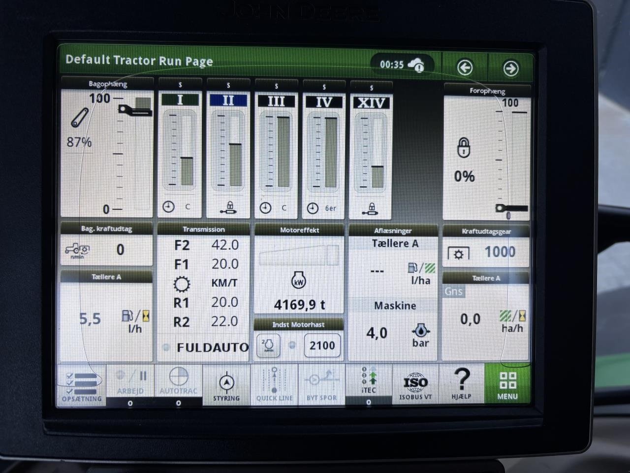 Traktor za tip John Deere 6175R, Gebrauchtmaschine u Næstved (Slika 15)