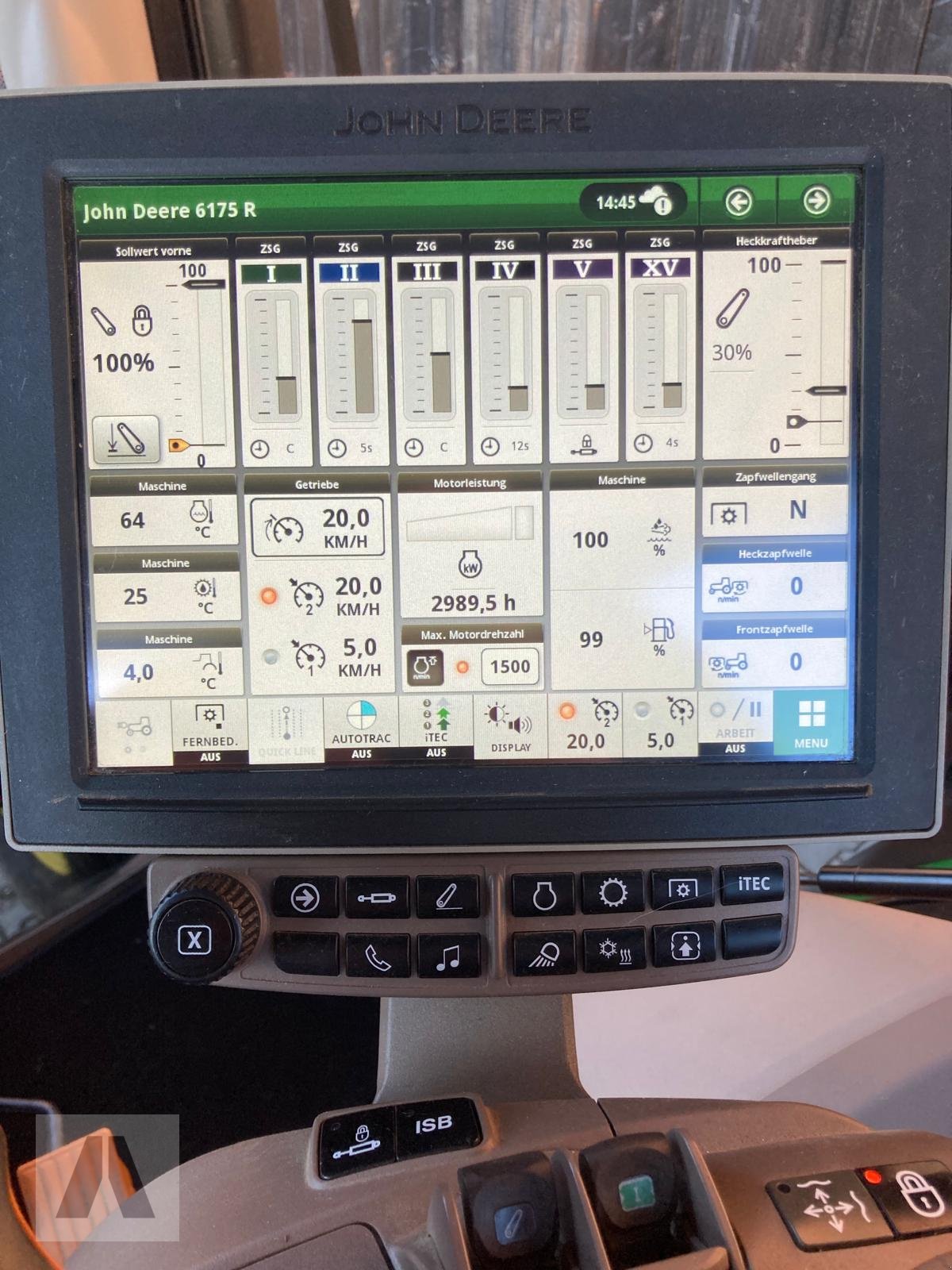 Traktor del tipo John Deere 6175R, Gebrauchtmaschine en Regensburg (Imagen 19)