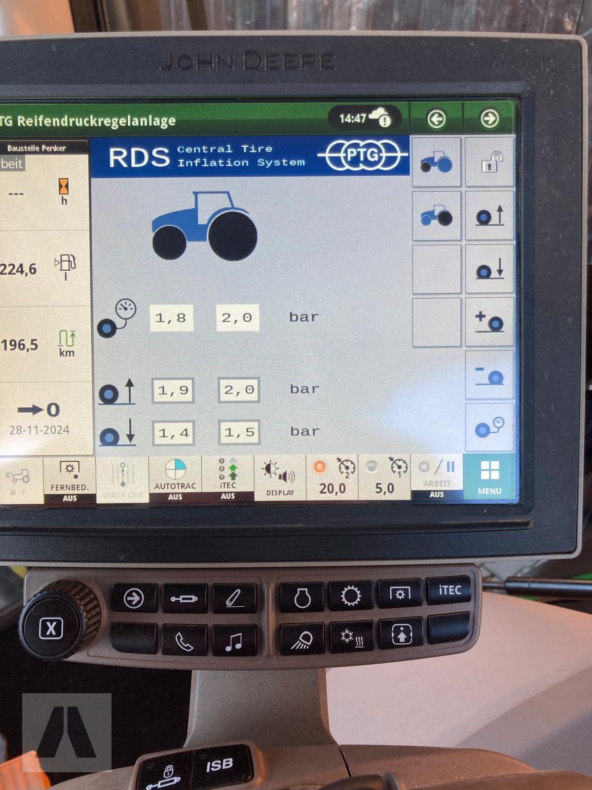 Traktor del tipo John Deere 6175R, Gebrauchtmaschine en Regensburg (Imagen 22)