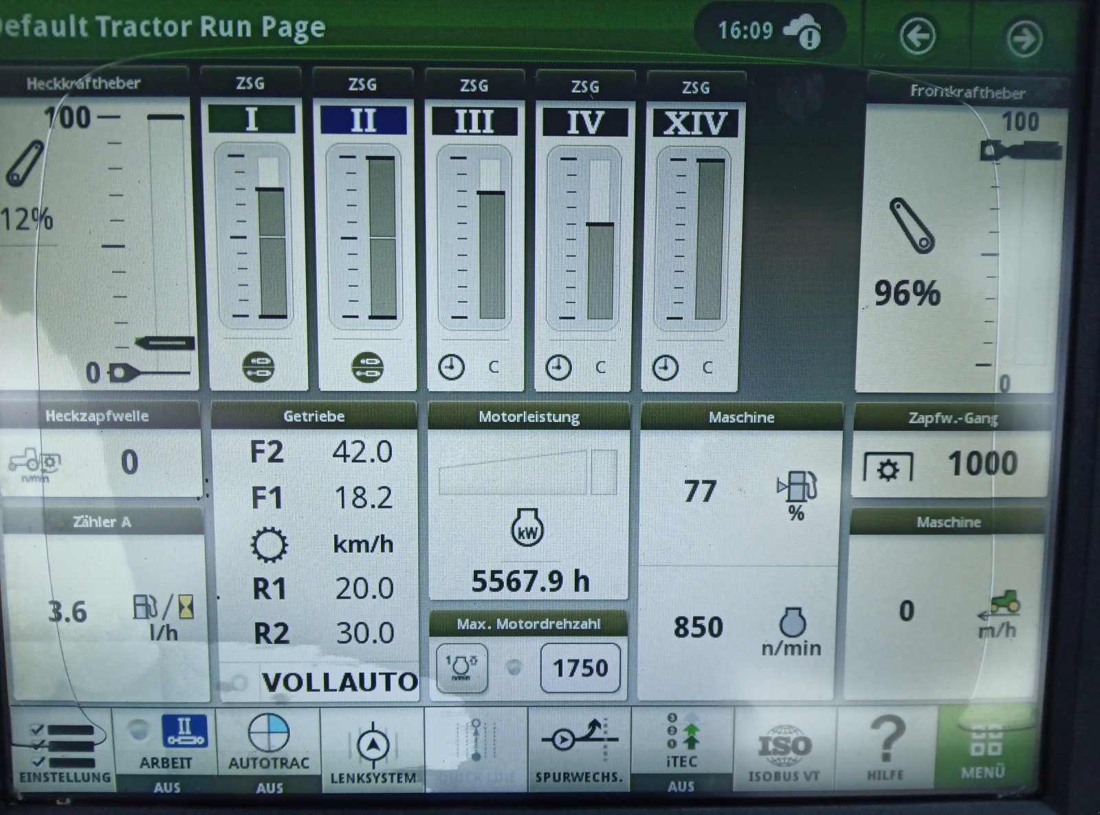 Traktor типа John Deere 6175R, Gebrauchtmaschine в Rhede (Фотография 12)