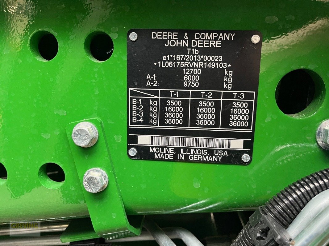 Traktor des Typs John Deere 6175R, Neumaschine in Ahaus (Bild 16)