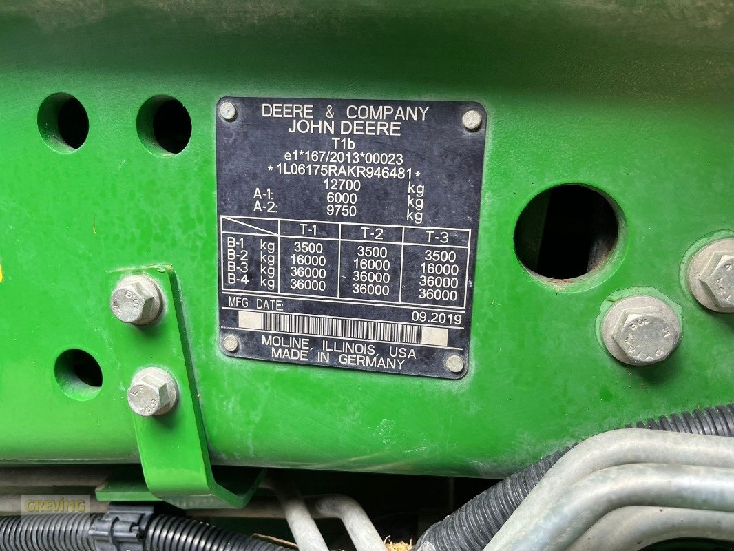 Traktor типа John Deere 6175R, Gebrauchtmaschine в Ahaus (Фотография 15)