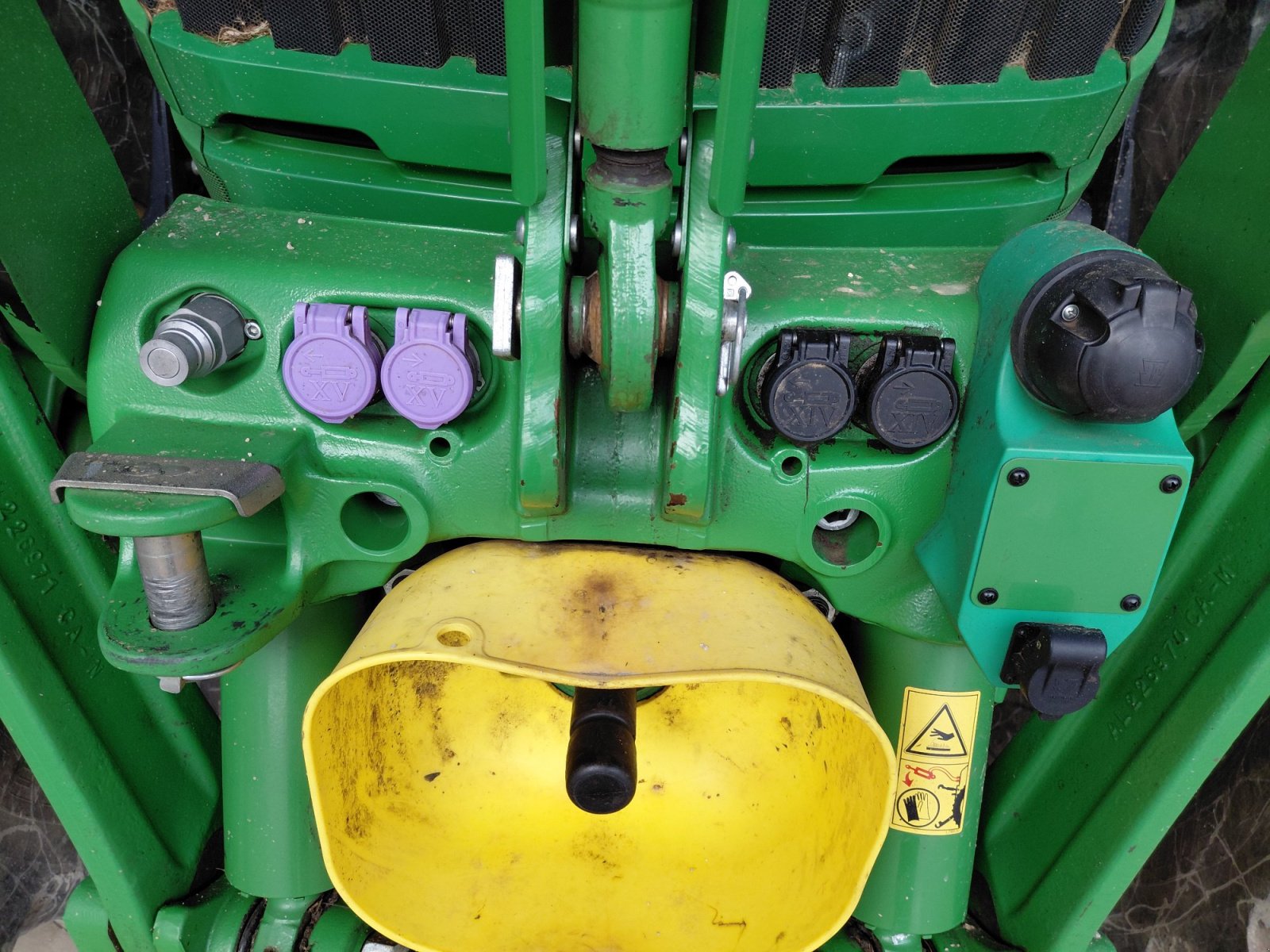 Traktor Türe ait John Deere 6175R, Gebrauchtmaschine içinde Thierhaupten (resim 11)