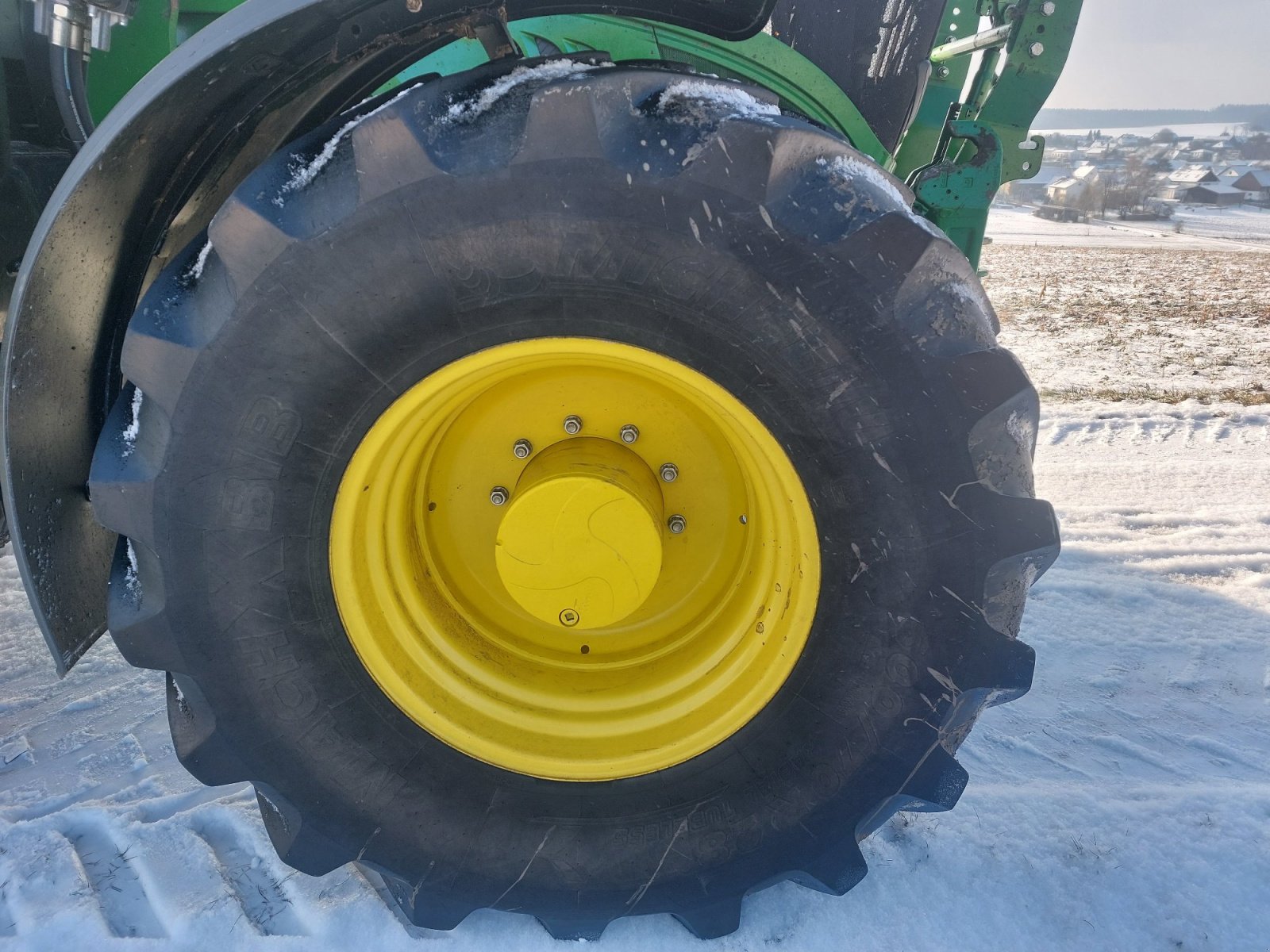 Traktor Türe ait John Deere 6175R, Gebrauchtmaschine içinde Thierhaupten (resim 12)