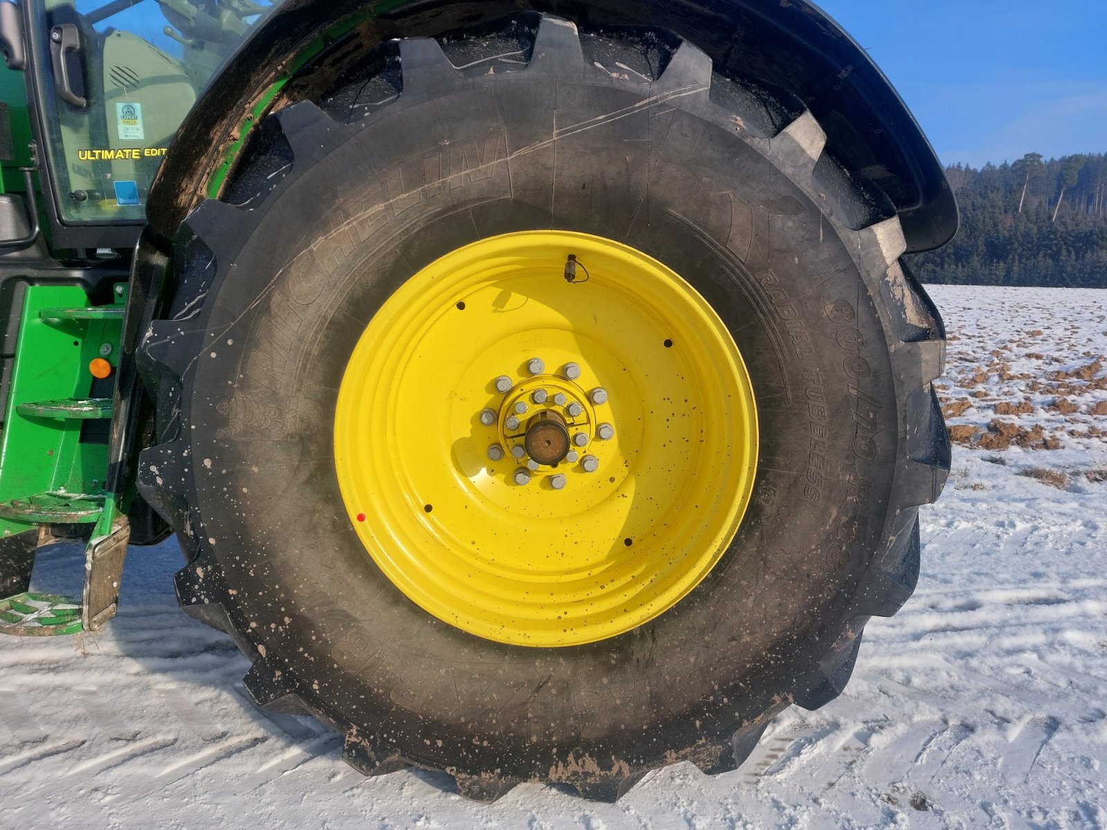 Traktor Türe ait John Deere 6175R, Gebrauchtmaschine içinde Thierhaupten (resim 13)