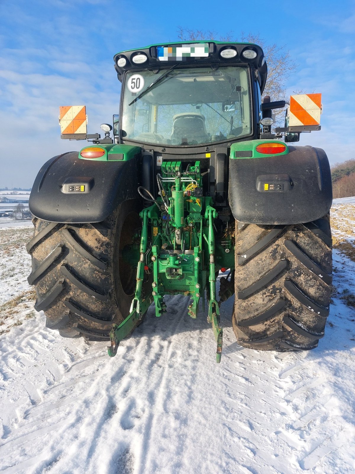 Traktor Türe ait John Deere 6175R, Gebrauchtmaschine içinde Thierhaupten (resim 8)