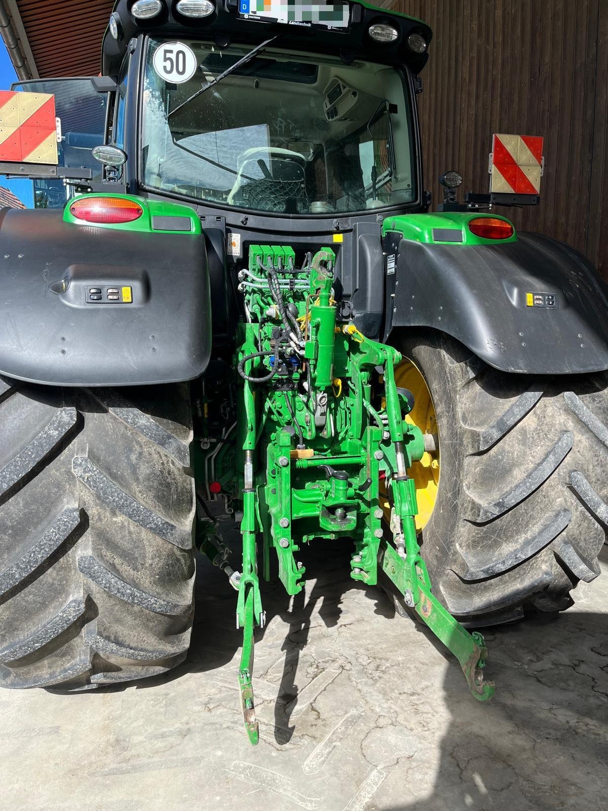 Traktor Türe ait John Deere 6175R, Gebrauchtmaschine içinde Thierhaupten (resim 9)