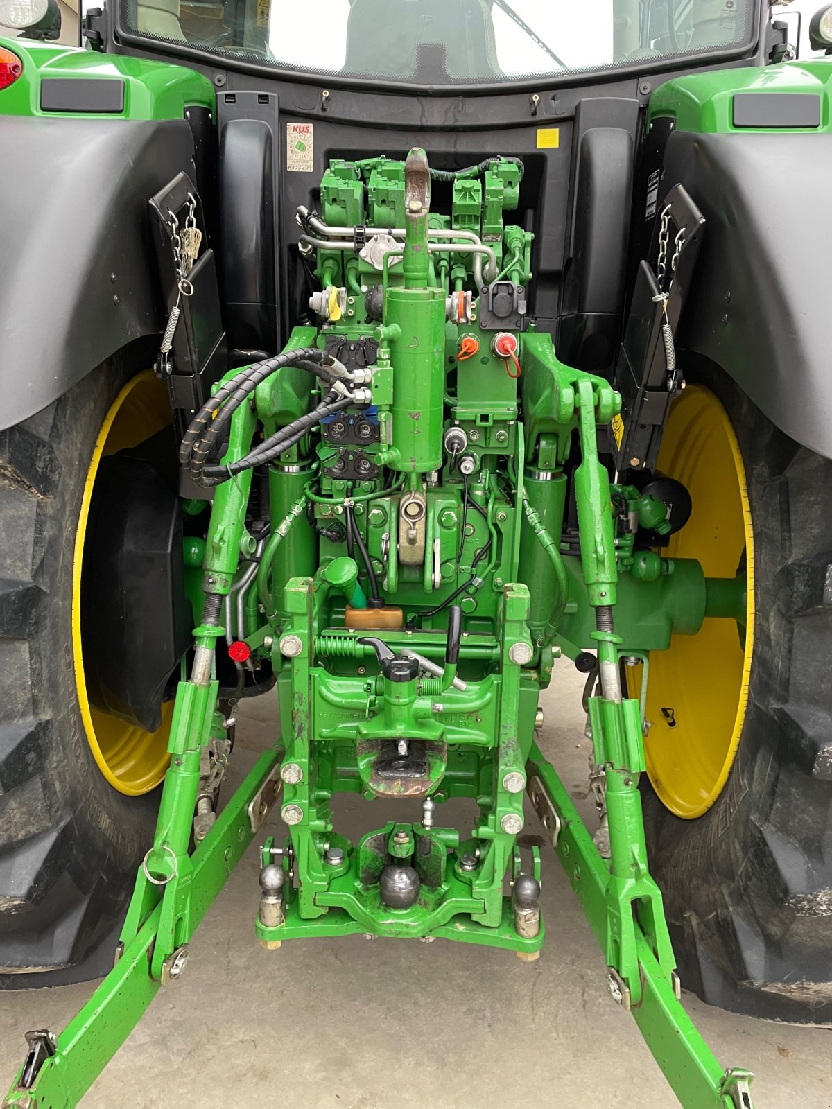 Traktor типа John Deere 6175R, Gebrauchtmaschine в Rimbach (Фотография 8)
