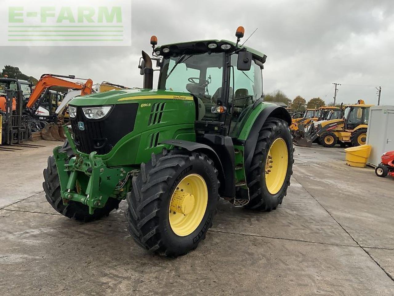 Traktor του τύπου John Deere 6190r tractor (st24931), Gebrauchtmaschine σε SHAFTESBURY (Φωτογραφία 4)