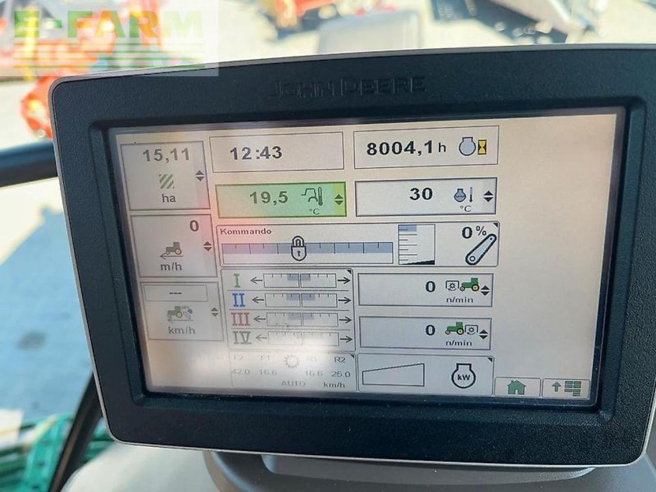 Traktor типа John Deere 6190r, Gebrauchtmaschine в HEMMINGEN (Фотография 13)