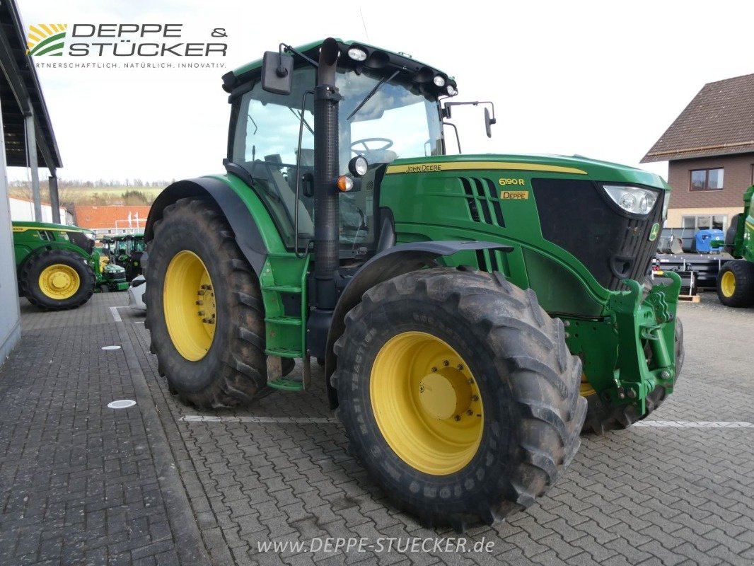 Traktor типа John Deere 6190R, Gebrauchtmaschine в Lauterberg/Barbis (Фотография 9)