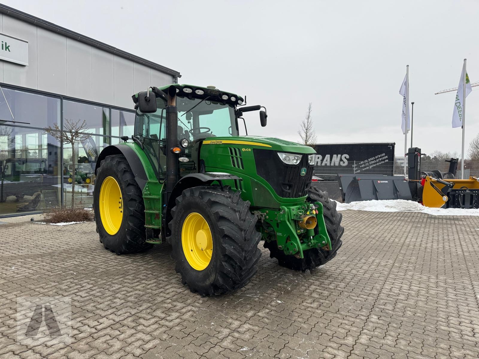 Traktor типа John Deere 6190R, Gebrauchtmaschine в Langweid am Lech (Фотография 2)