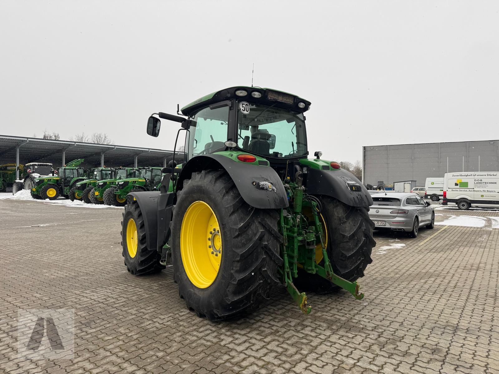 Traktor типа John Deere 6190R, Gebrauchtmaschine в Langweid am Lech (Фотография 4)