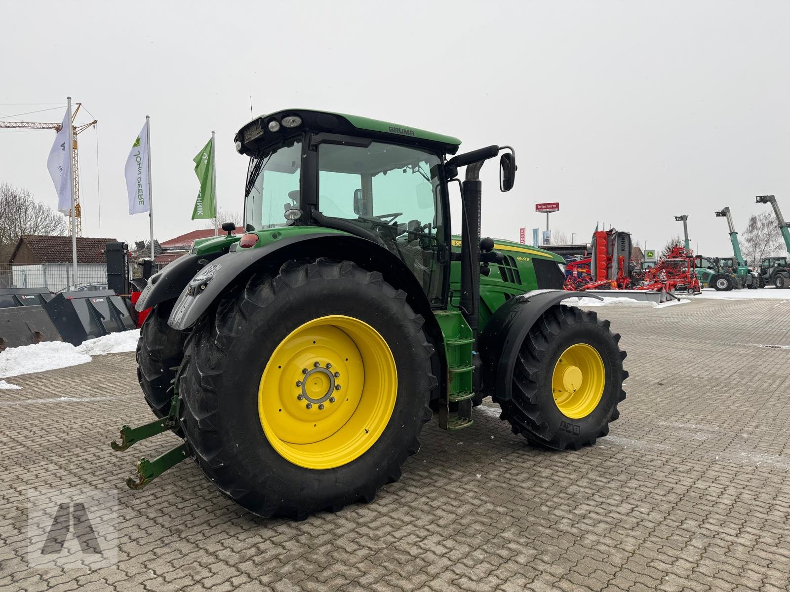 Traktor типа John Deere 6190R, Gebrauchtmaschine в Langweid am Lech (Фотография 5)