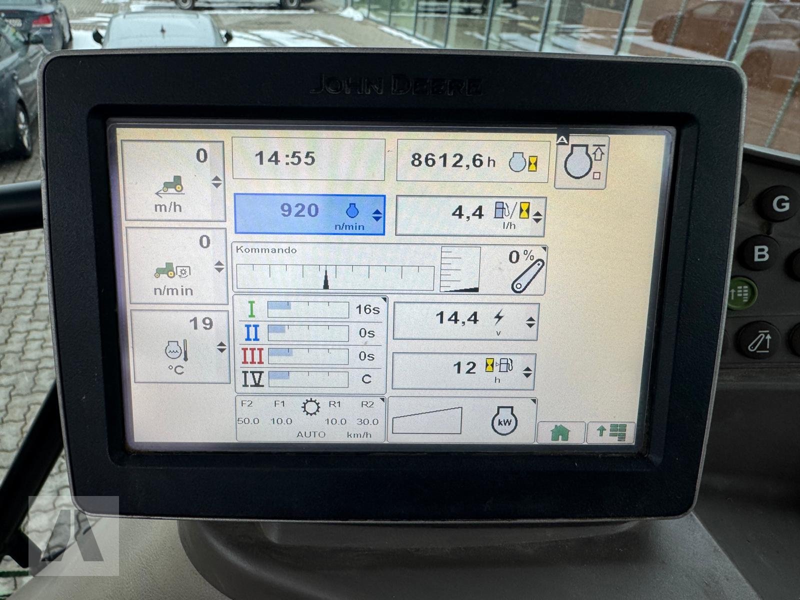 Traktor типа John Deere 6190R, Gebrauchtmaschine в Langweid am Lech (Фотография 9)