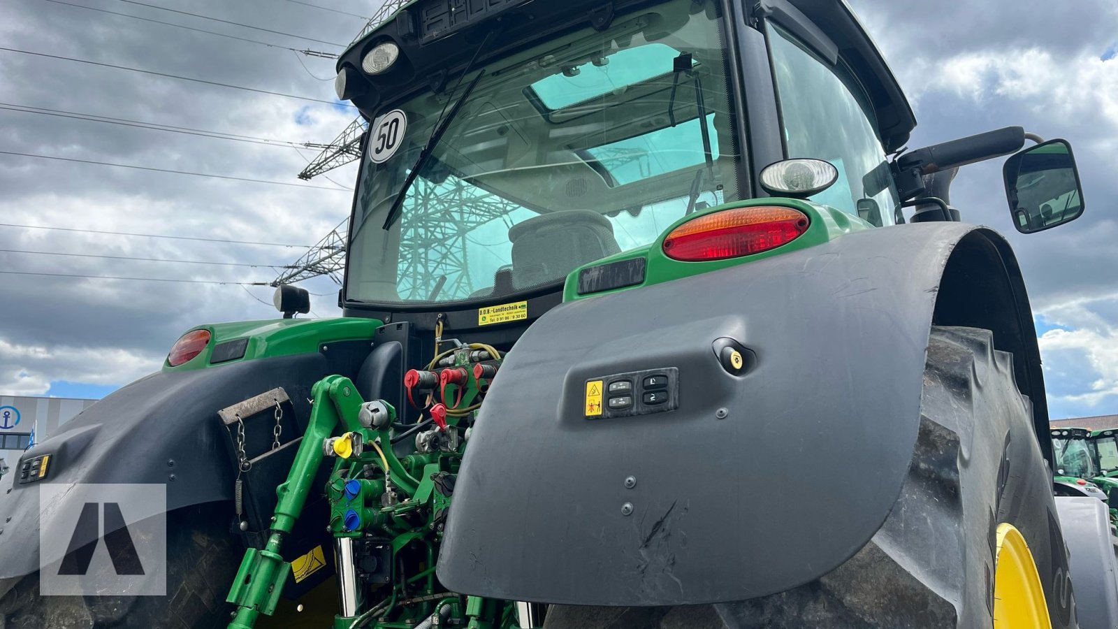 Traktor typu John Deere 6190R, Gebrauchtmaschine v Regensburg (Obrázek 7)