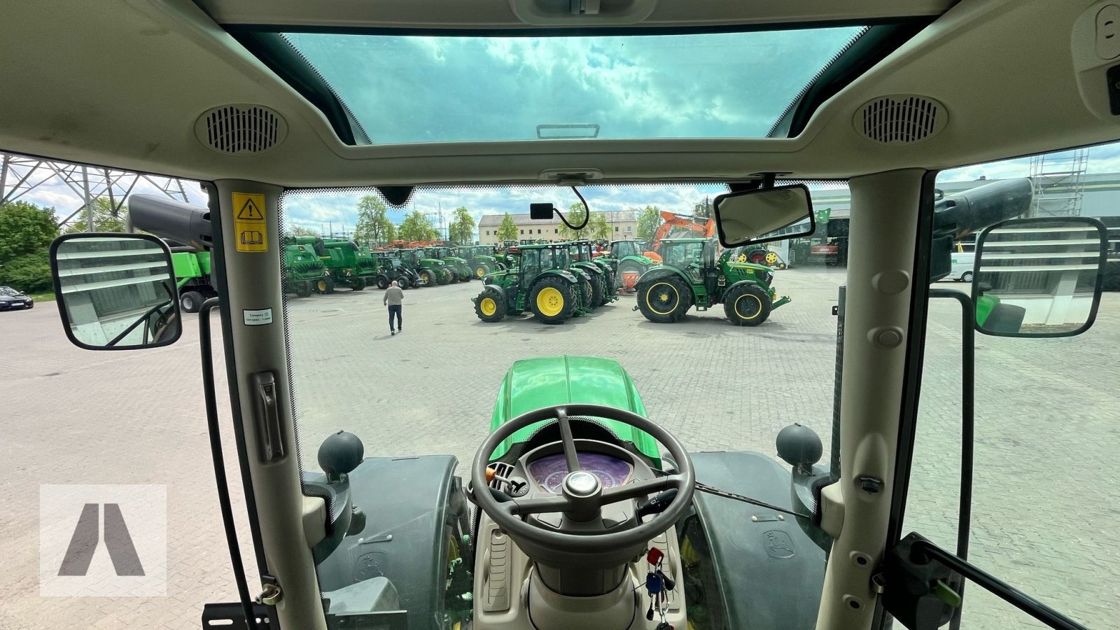 Traktor typu John Deere 6190R, Gebrauchtmaschine v Regensburg (Obrázek 19)