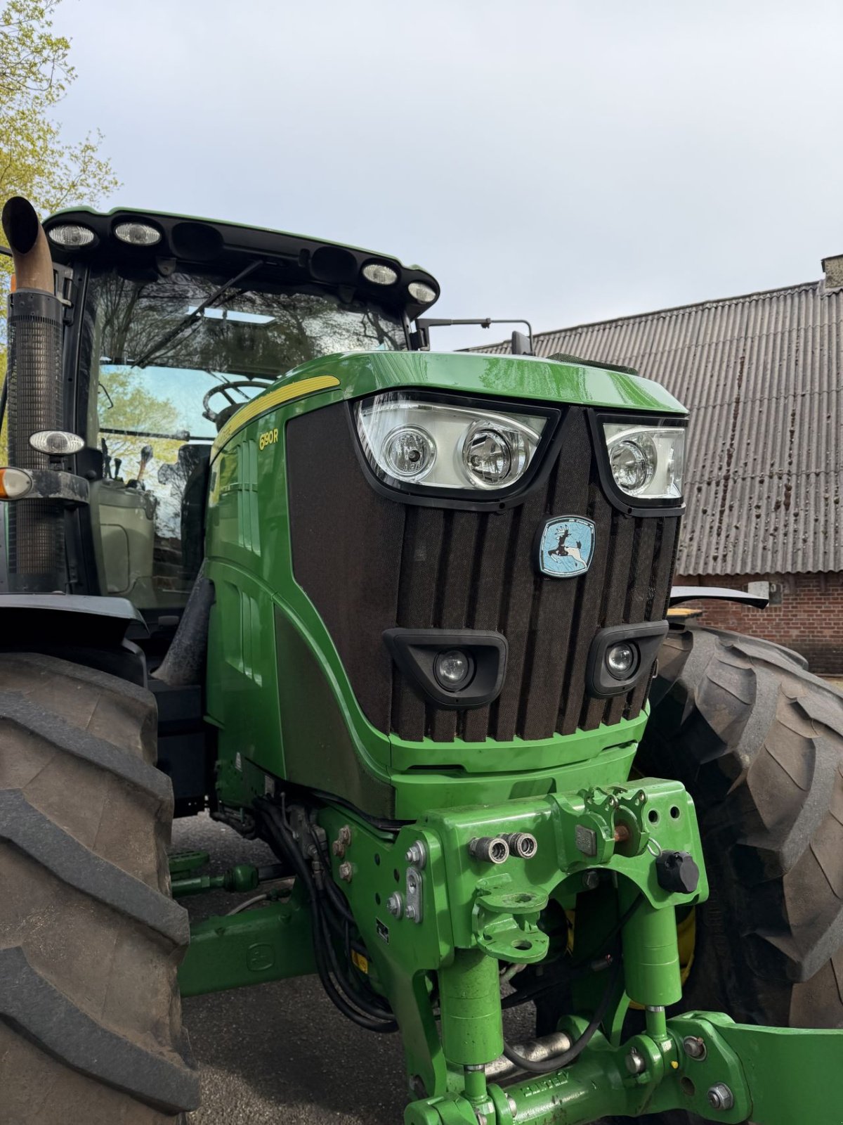 Traktor del tipo John Deere 6190R, Gebrauchtmaschine en Rossum (Imagen 3)