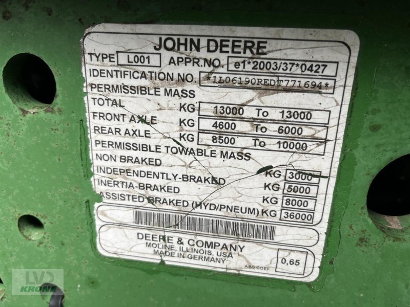 Traktor tip John Deere 6190R, Gebrauchtmaschine in Spelle (Poză 15)