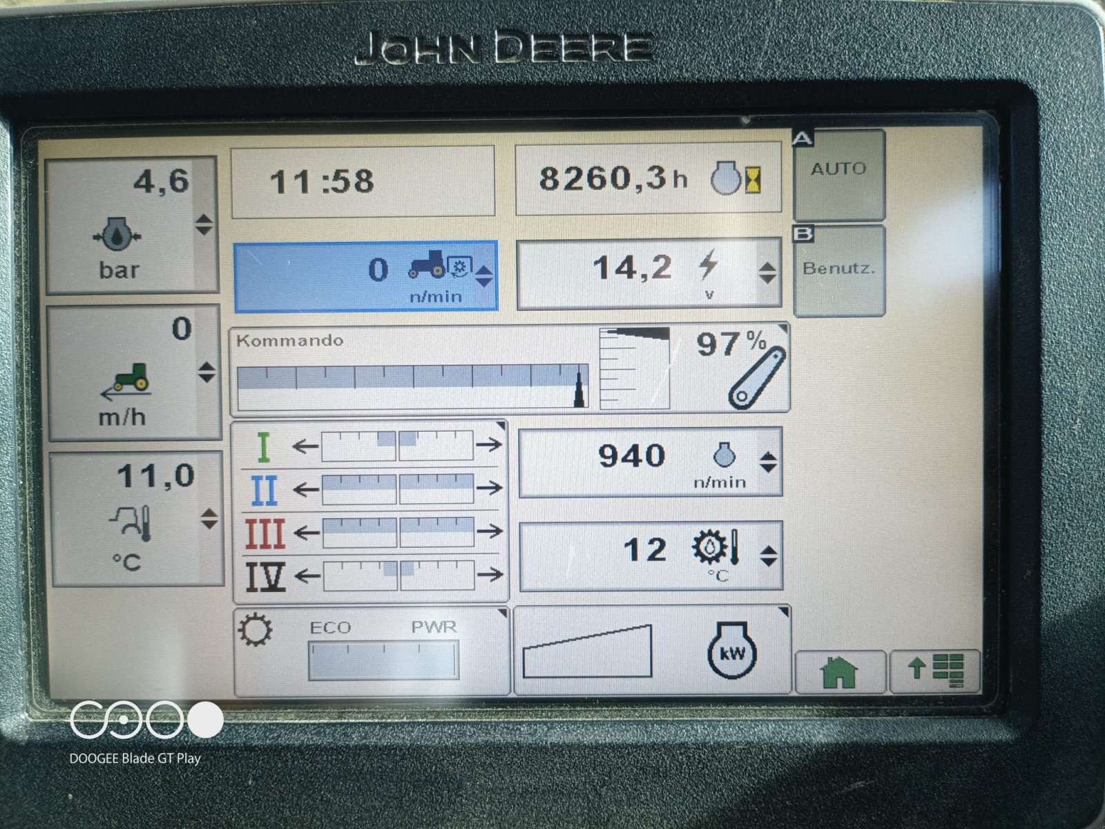 Traktor of the type John Deere 6190R, Gebrauchtmaschine in Baudenbach (Picture 8)