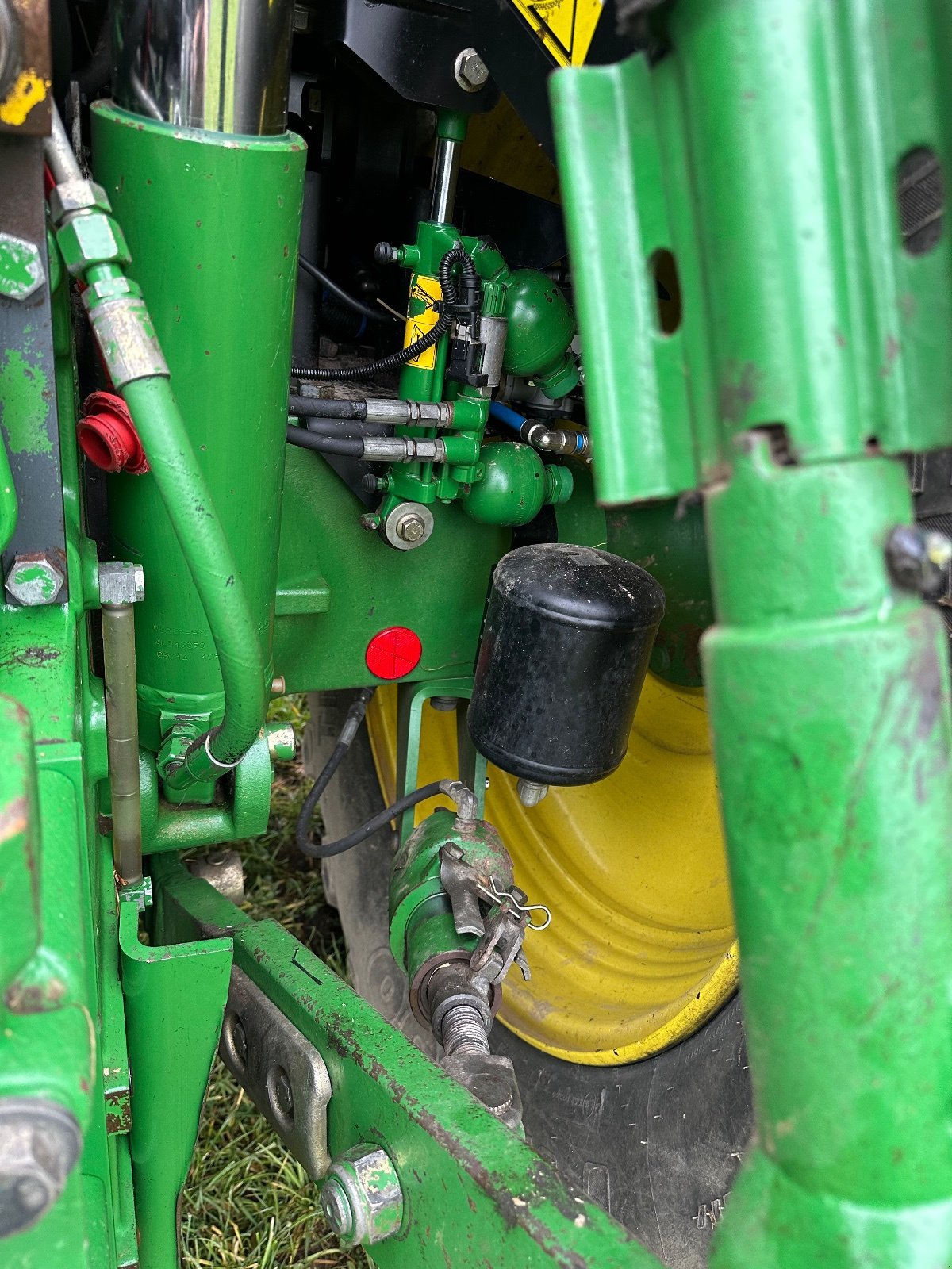 Traktor van het type John Deere 6190R, Gebrauchtmaschine in Stephanskirchen (Foto 5)