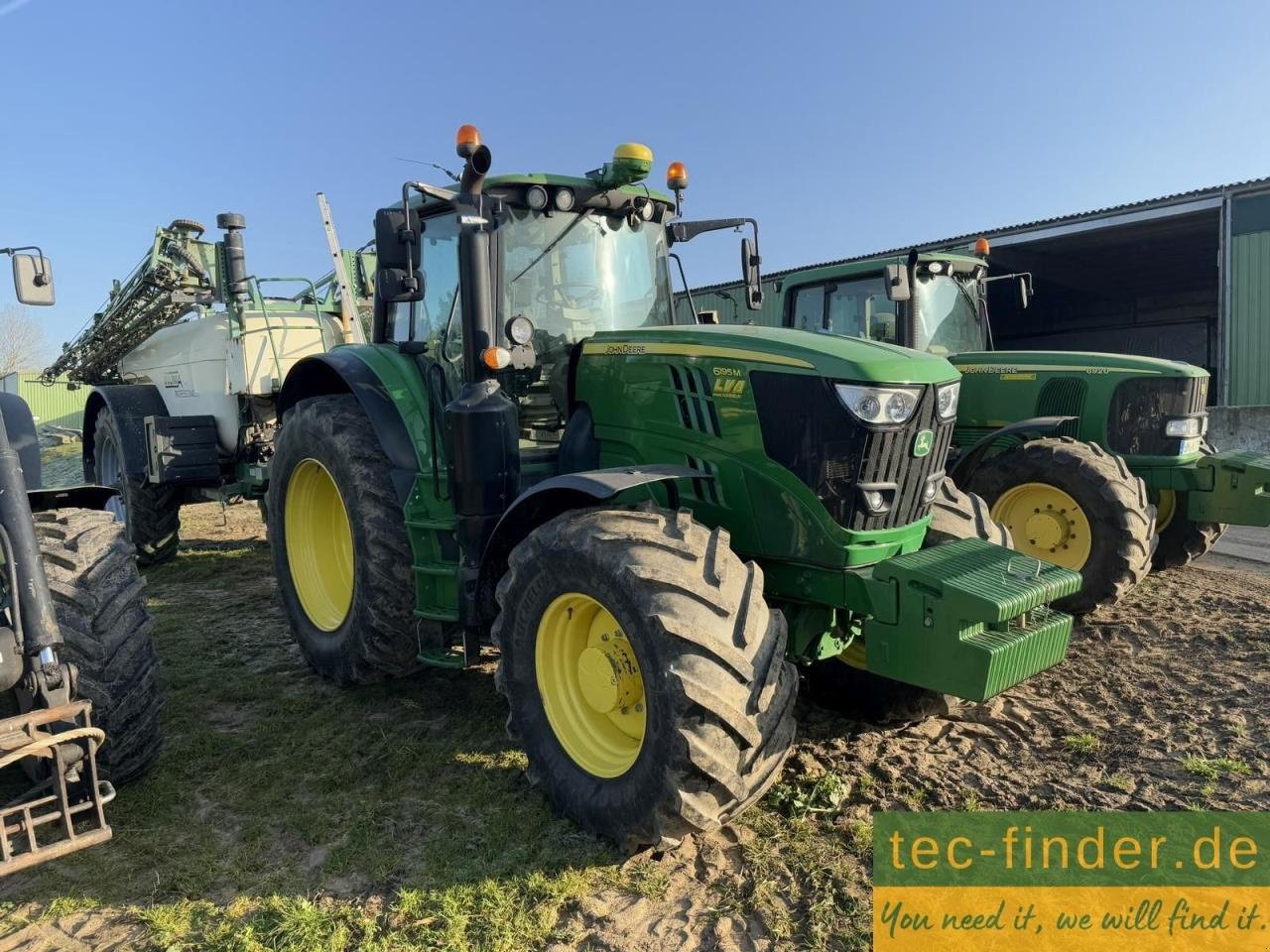 Traktor des Typs John Deere 6195 M, Gebrauchtmaschine in Könnern (Bild 2)