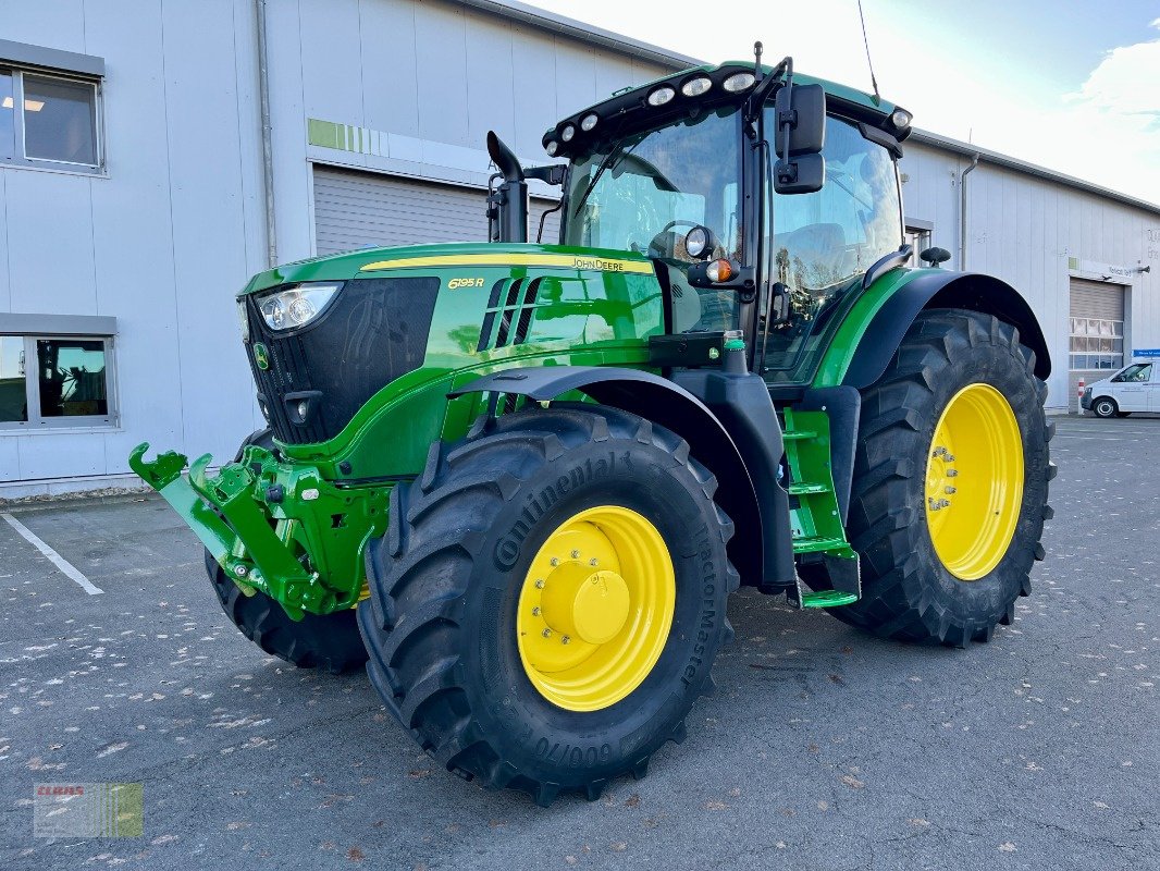 Traktor типа John Deere 6195 R DirectDrive, Gebrauchtmaschine в Molbergen (Фотография 10)