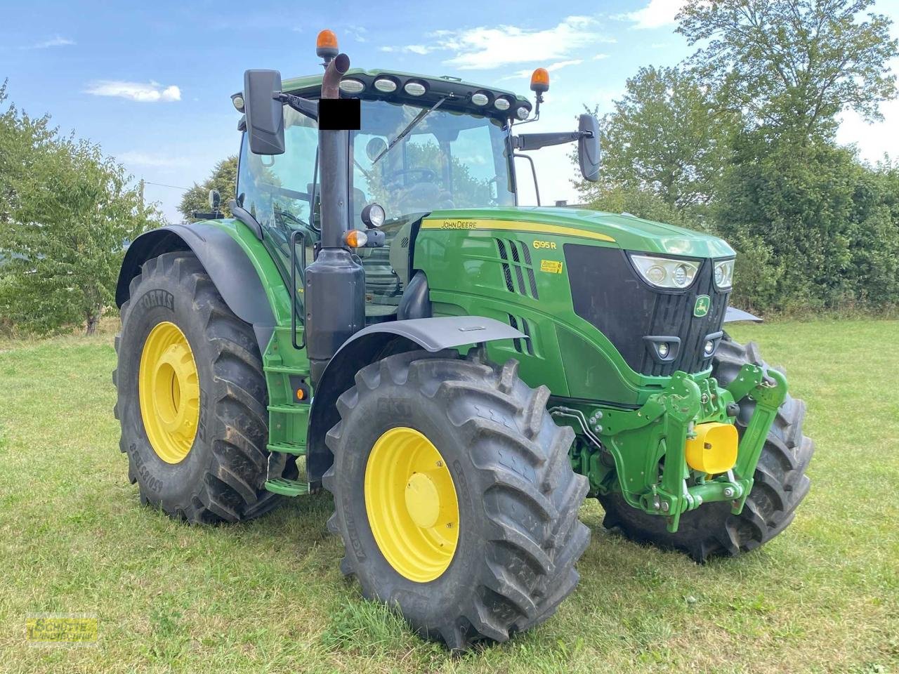 Traktor του τύπου John Deere 6195 R Vollausrüstun, Gebrauchtmaschine σε Marsberg-Giershagen (Φωτογραφία 2)