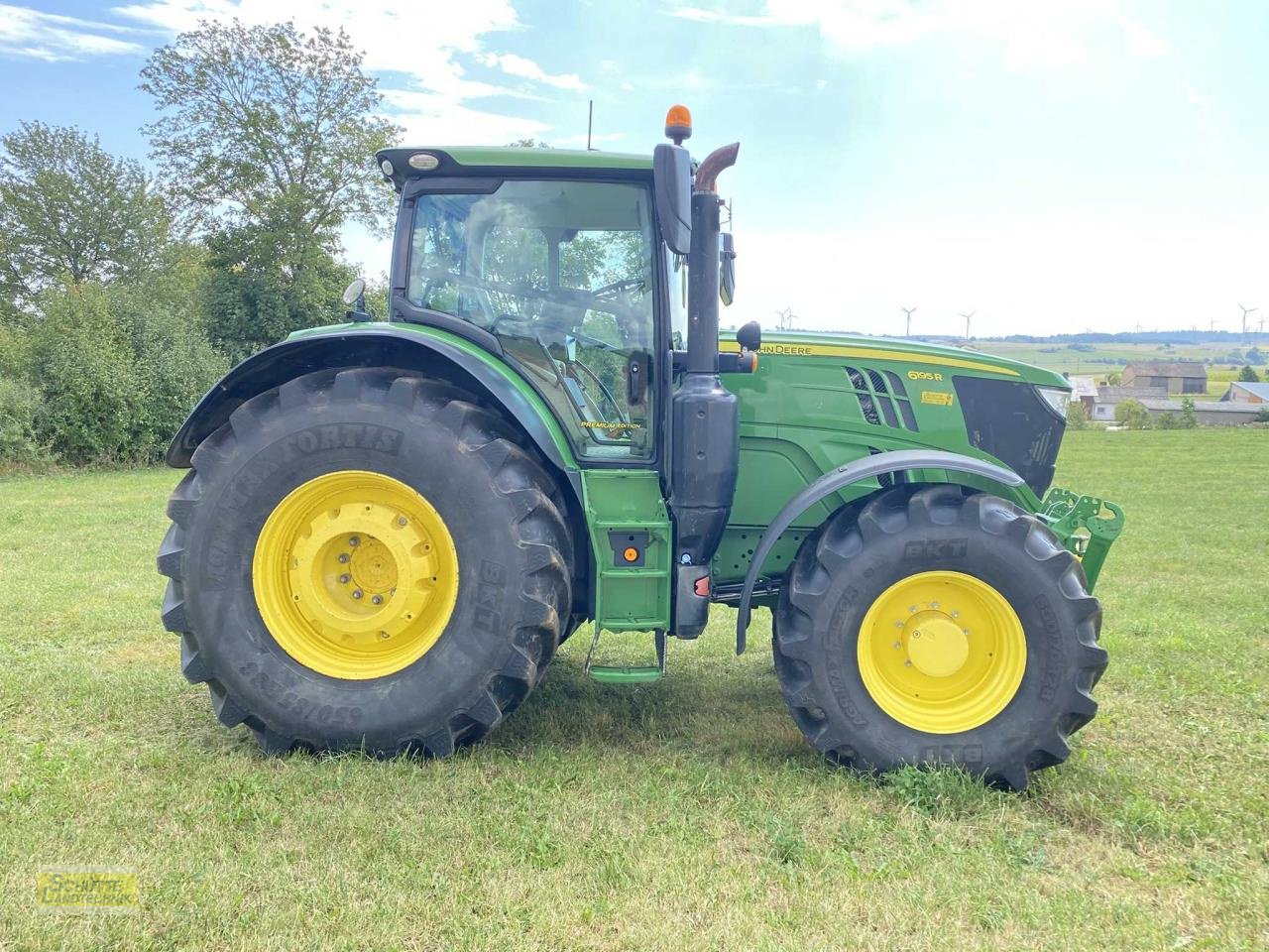 Traktor του τύπου John Deere 6195 R Vollausrüstun, Gebrauchtmaschine σε Marsberg-Giershagen (Φωτογραφία 4)