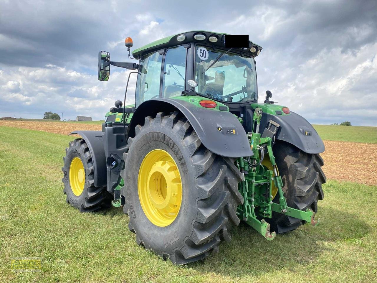 Traktor του τύπου John Deere 6195 R Vollausrüstun, Gebrauchtmaschine σε Marsberg-Giershagen (Φωτογραφία 8)