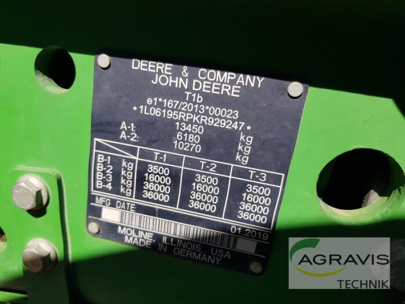 Traktor от тип John Deere 6195 R, Gebrauchtmaschine в Nartum (Снимка 9)