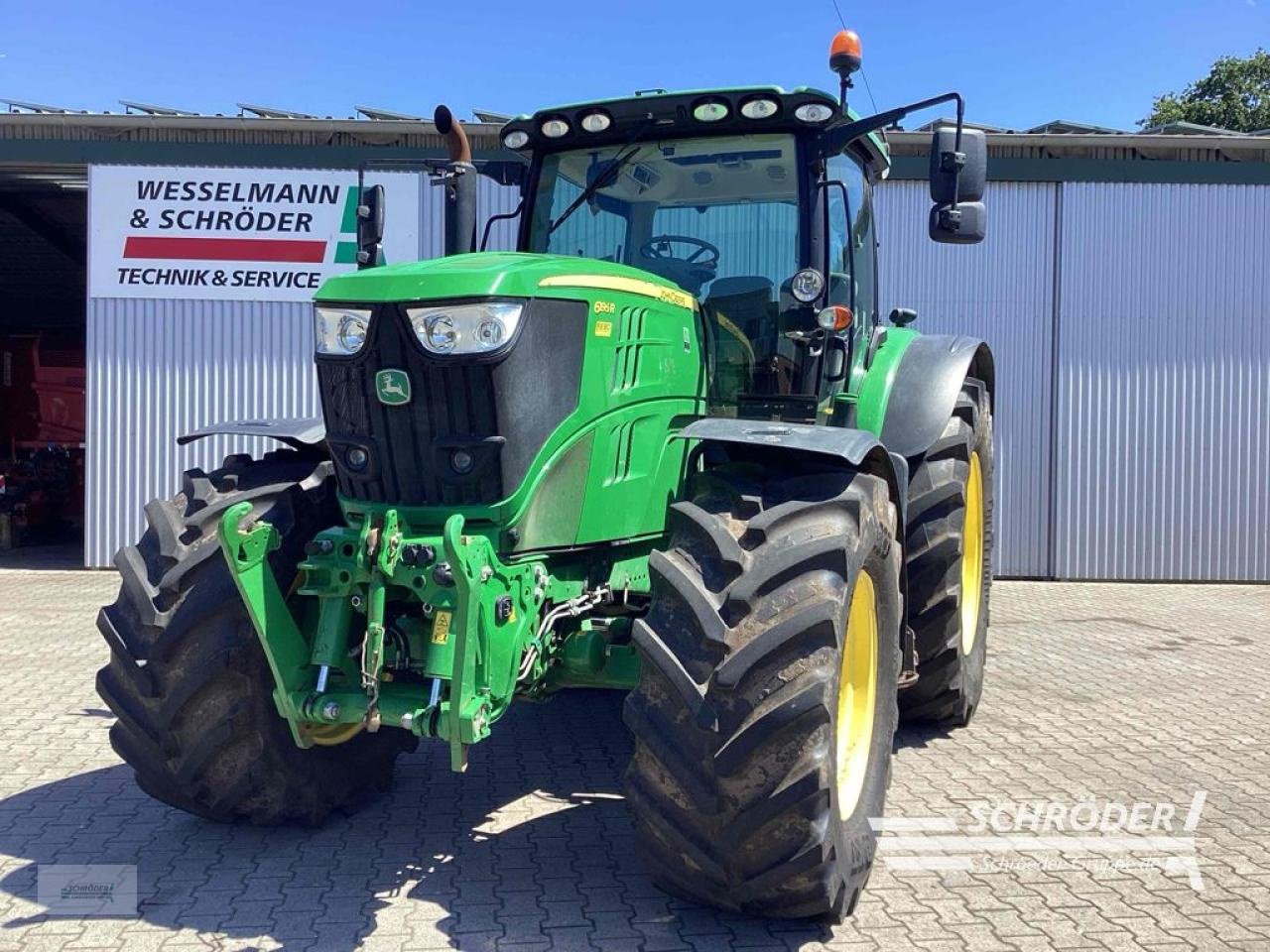 Traktor типа John Deere 6195 R, Gebrauchtmaschine в Lastrup (Фотография 2)