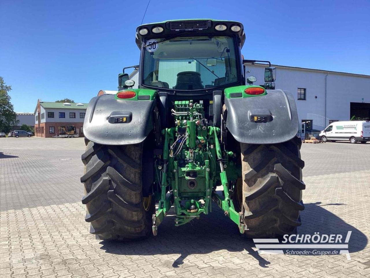 Traktor типа John Deere 6195 R, Gebrauchtmaschine в Lastrup (Фотография 5)