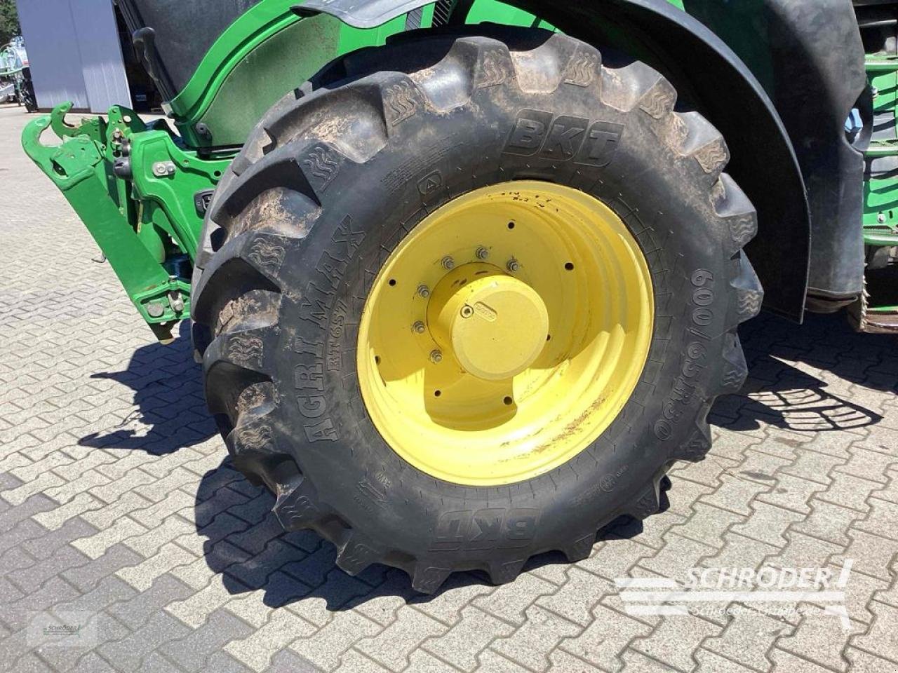 Traktor типа John Deere 6195 R, Gebrauchtmaschine в Lastrup (Фотография 9)