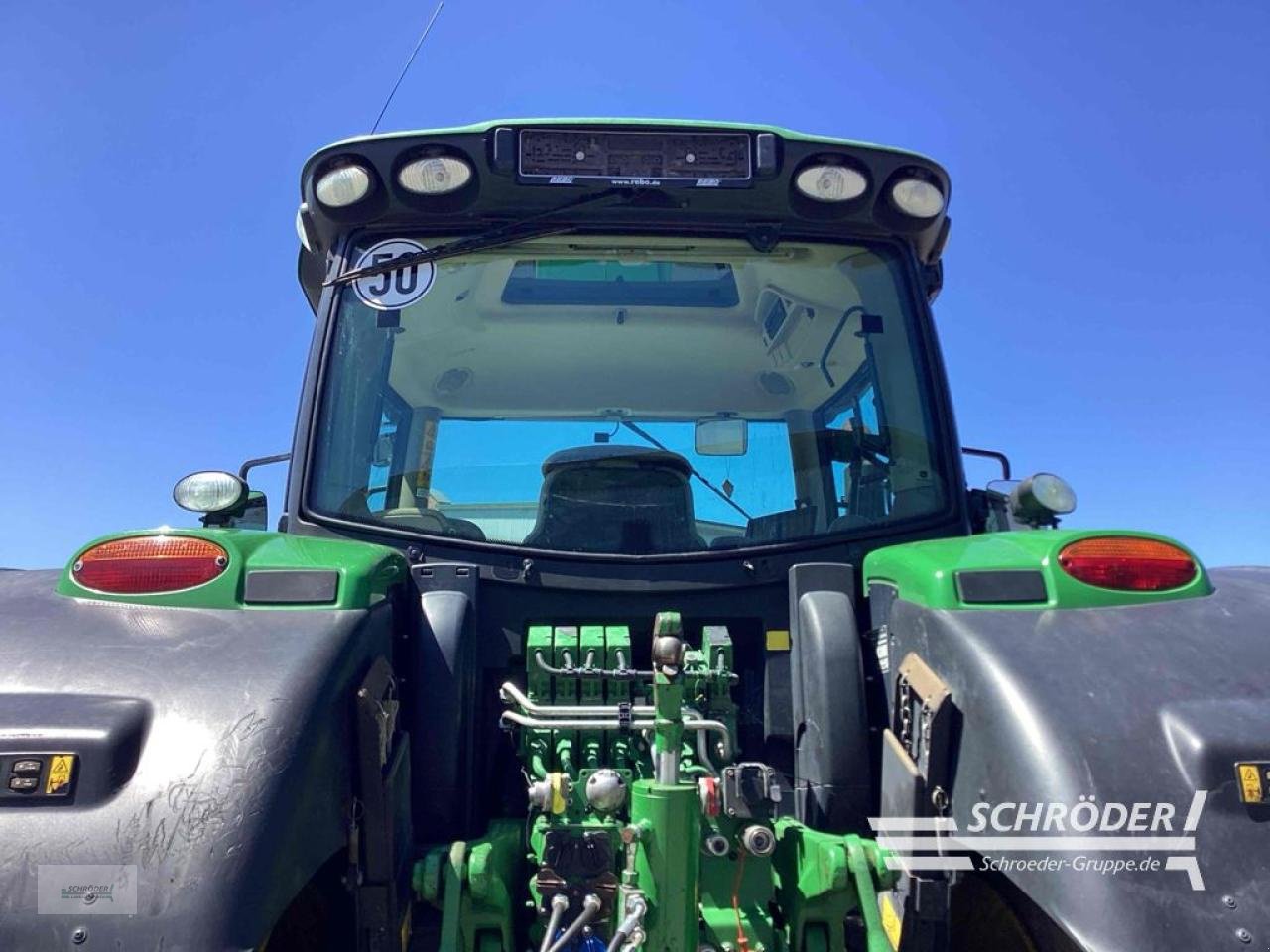 Traktor типа John Deere 6195 R, Gebrauchtmaschine в Lastrup (Фотография 12)