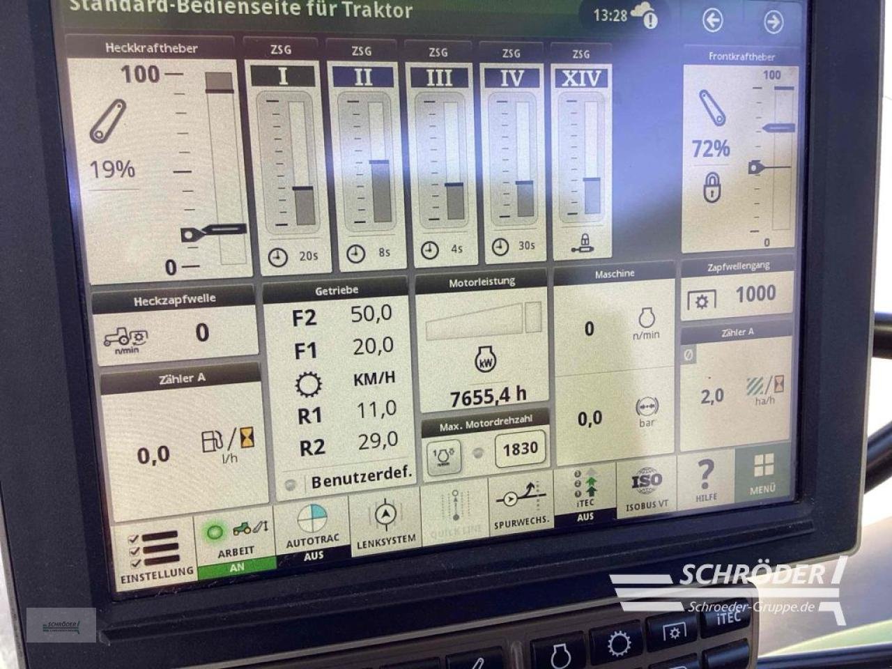 Traktor типа John Deere 6195 R, Gebrauchtmaschine в Lastrup (Фотография 19)