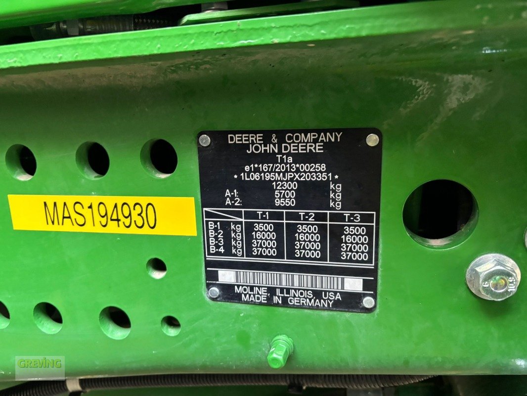 Traktor des Typs John Deere 6195M *Garantieverlängerung*, Gebrauchtmaschine in Ahaus (Bild 16)