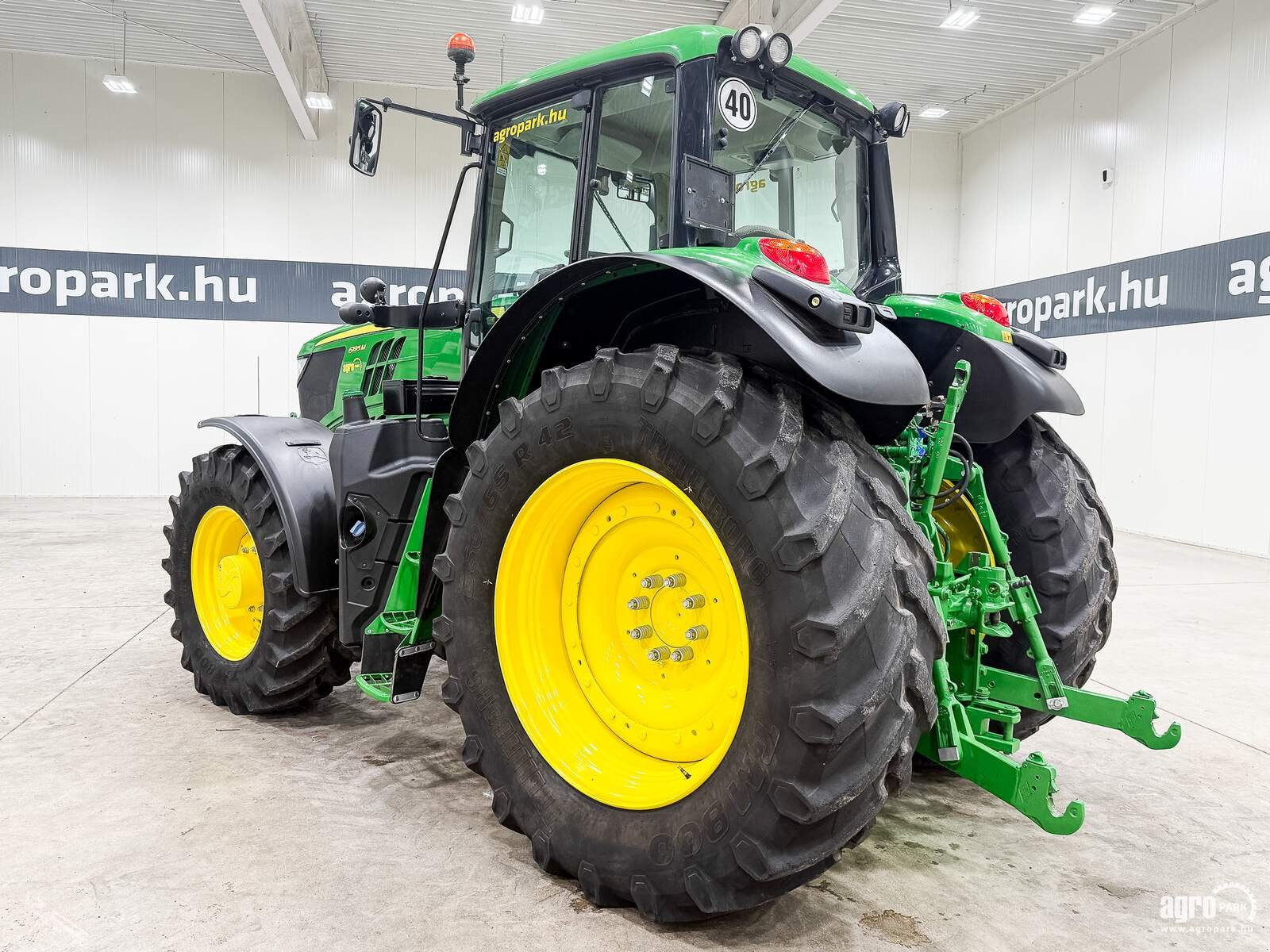 Traktor типа John Deere 6195M, Gebrauchtmaschine в Csengele (Фотография 4)