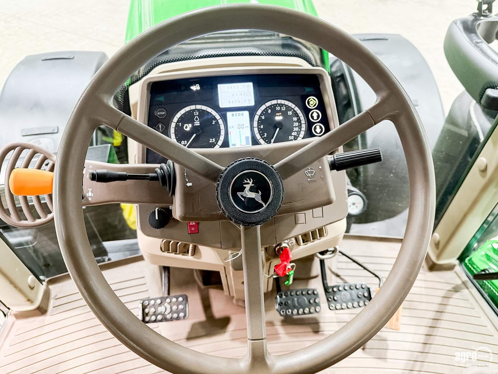 Traktor типа John Deere 6195M, Gebrauchtmaschine в Csengele (Фотография 10)