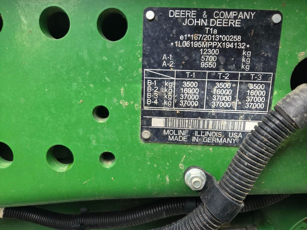 Traktor Türe ait John Deere 6195M, Gebrauchtmaschine içinde BRECEY (resim 10)