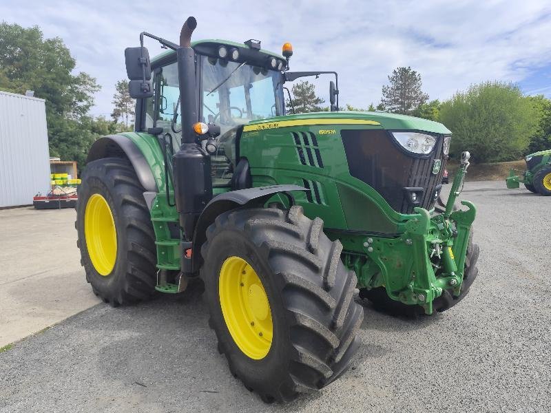 Traktor типа John Deere 6195M, Gebrauchtmaschine в SAINT GENEST D'AMBIERE (Фотография 3)