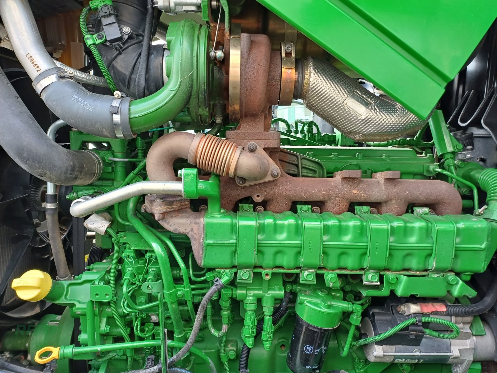 Traktor del tipo John Deere 6195M, Gebrauchtmaschine en Wolnzach (Imagen 9)