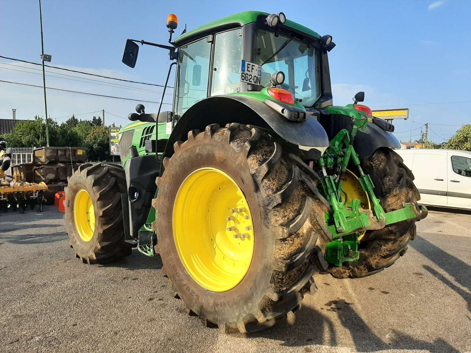 Traktor des Typs John Deere 6195M, Gebrauchtmaschine in UCHAUD (Bild 3)