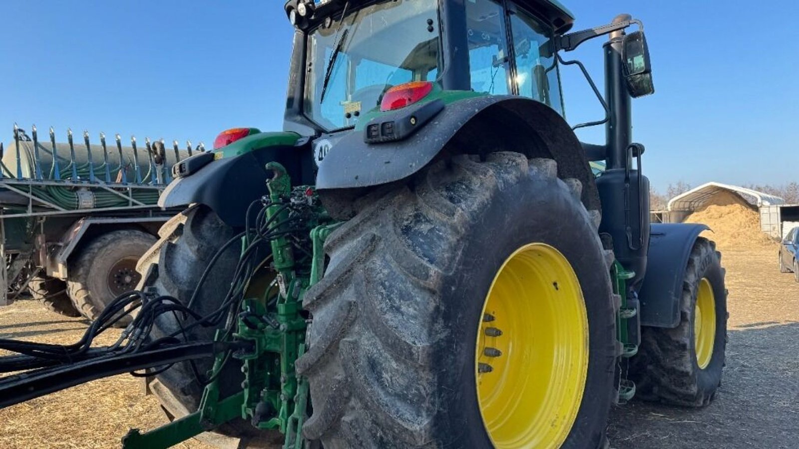 Traktor Türe ait John Deere 6195M, Gebrauchtmaschine içinde Rødovre (resim 5)