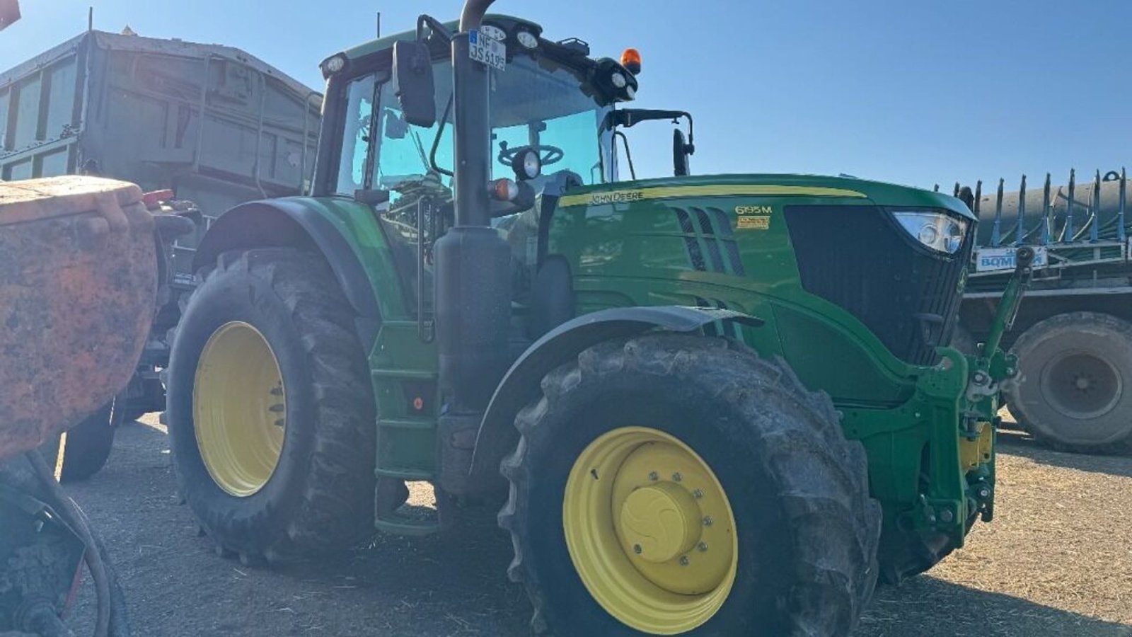 Traktor Türe ait John Deere 6195M, Gebrauchtmaschine içinde Rødovre (resim 4)