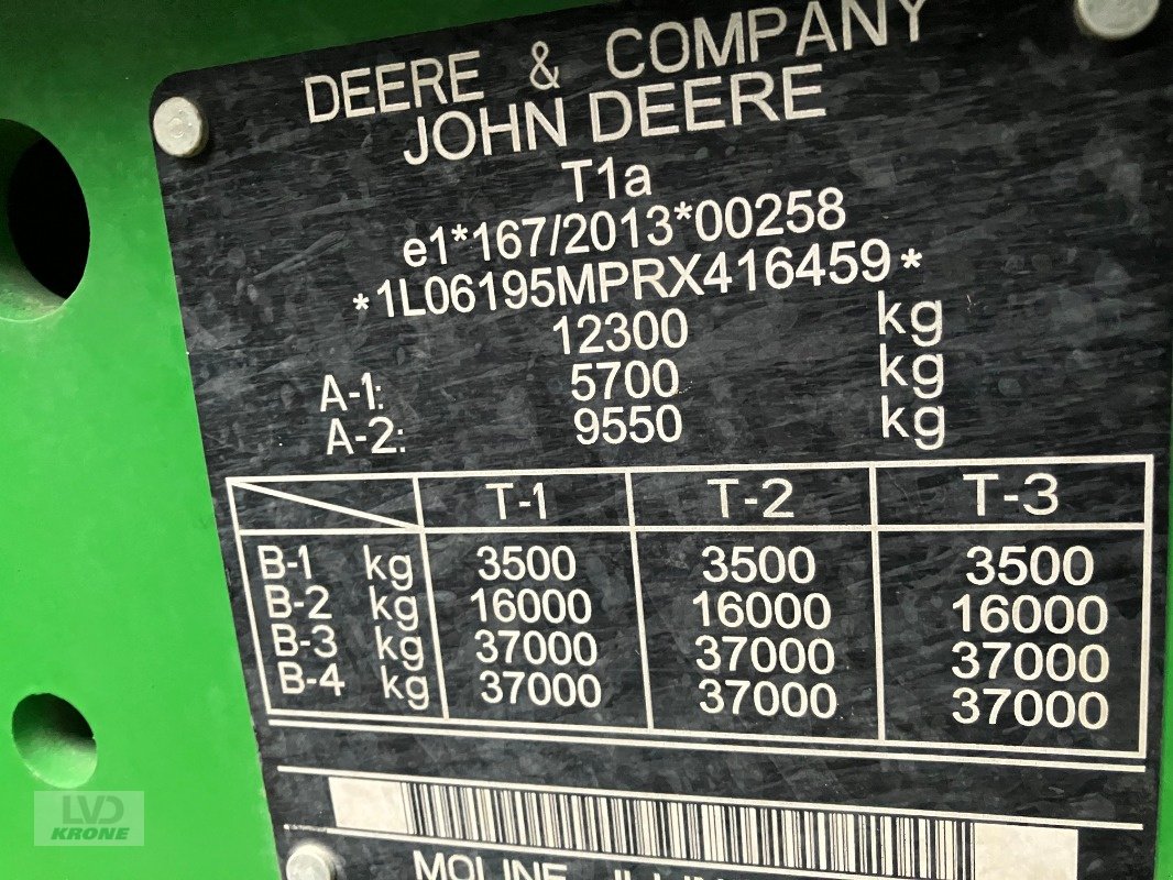 Traktor tipa John Deere 6195M, Gebrauchtmaschine u Spelle (Slika 8)